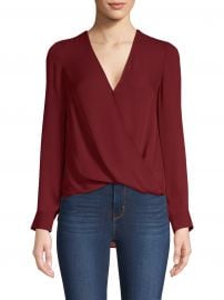 Kyla Draped Blouse at Saks Fifth Avenue